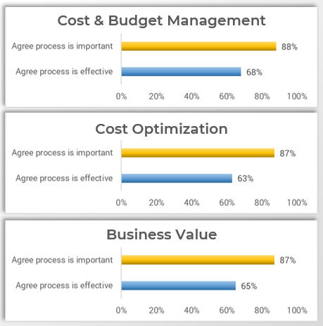 Chart showing Cost and Budget Management