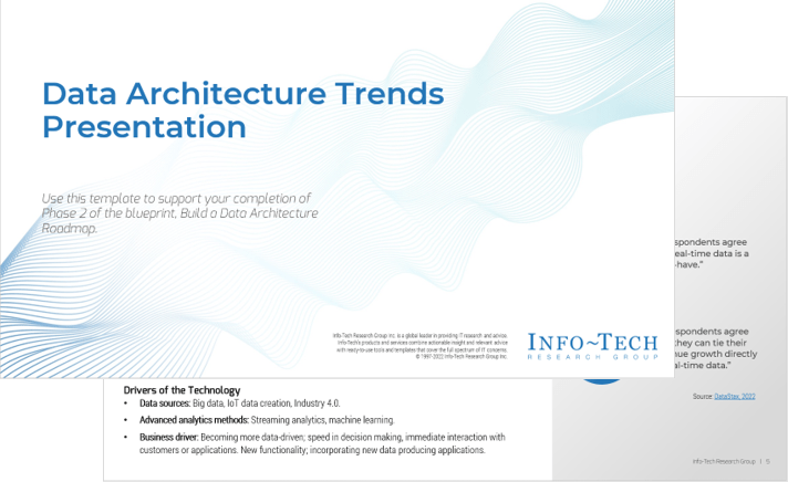 Data Architecture Trends Presentation