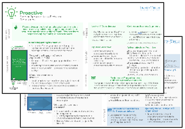 Screenshots of the 'M and A Sell One-Pagers' deliverable.