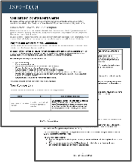 Screenshot from the Configuration Management Audit and Validation Checklist